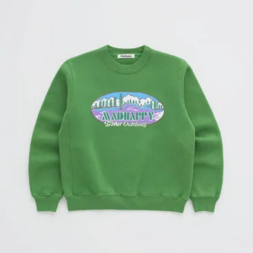 Green Madhappy Great Outdoors Crewneck